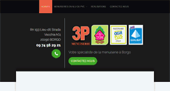 Desktop Screenshot of 3p-menuiserie.com